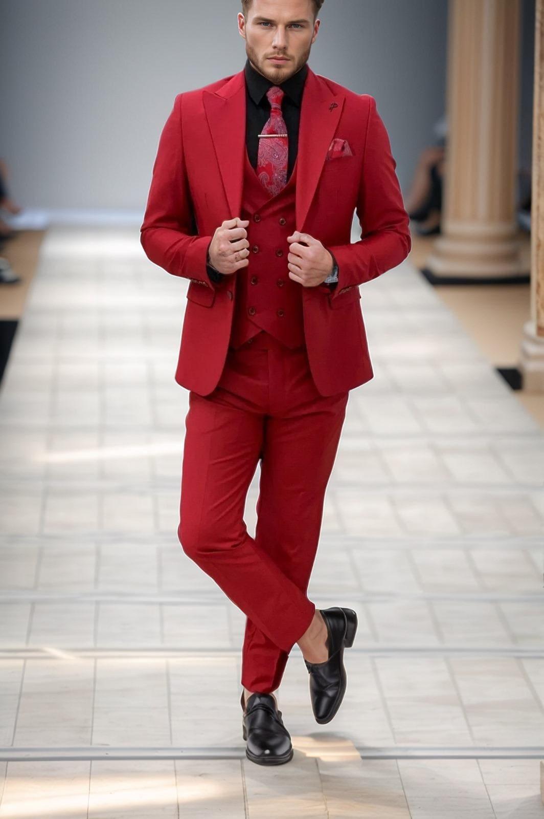Cómo Elegir el Traje Rojo a Medida Perfecto en 2025: Estilo y Personalidad para Cada Ocasión