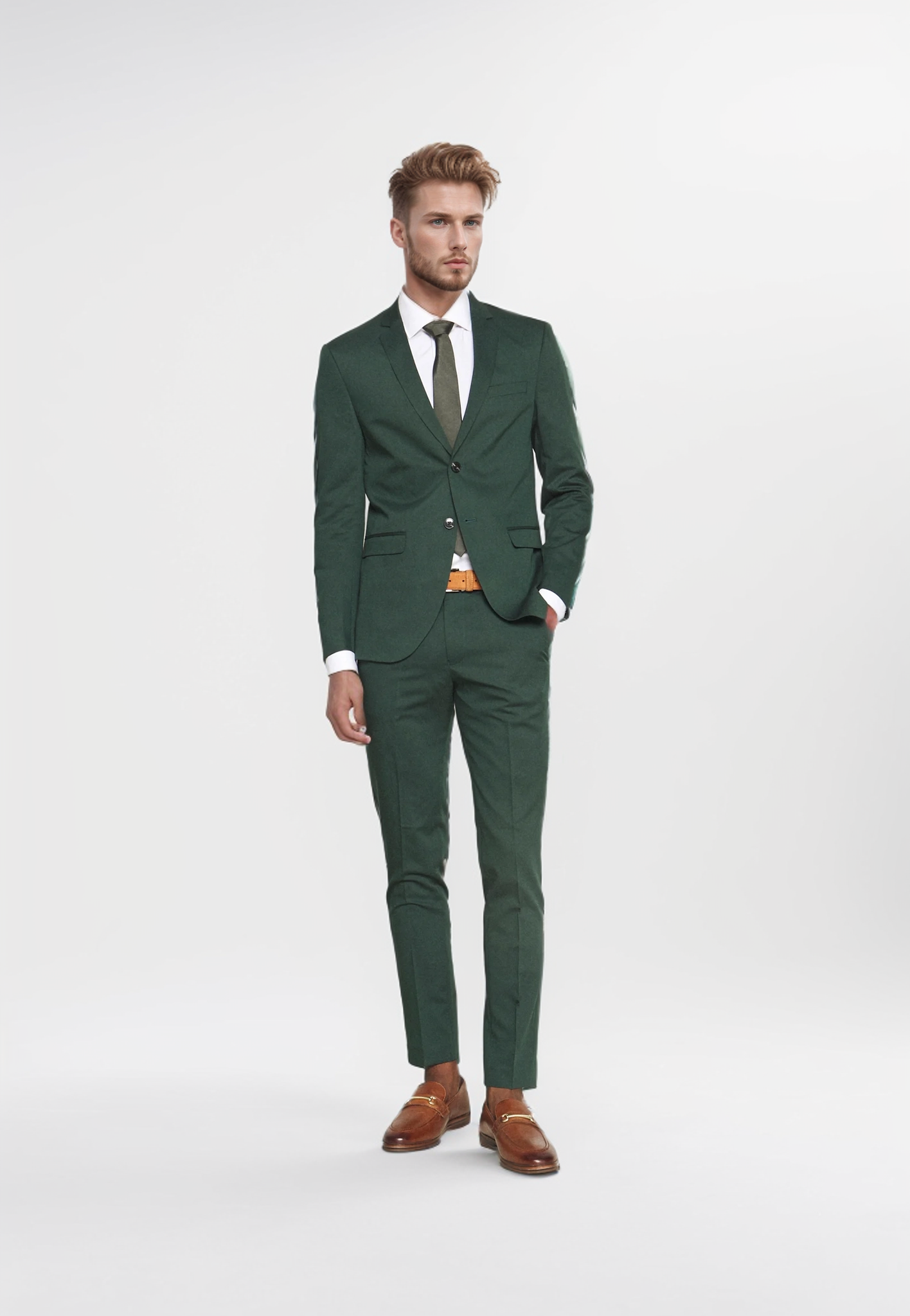 Traje Elegancia Esmeralda