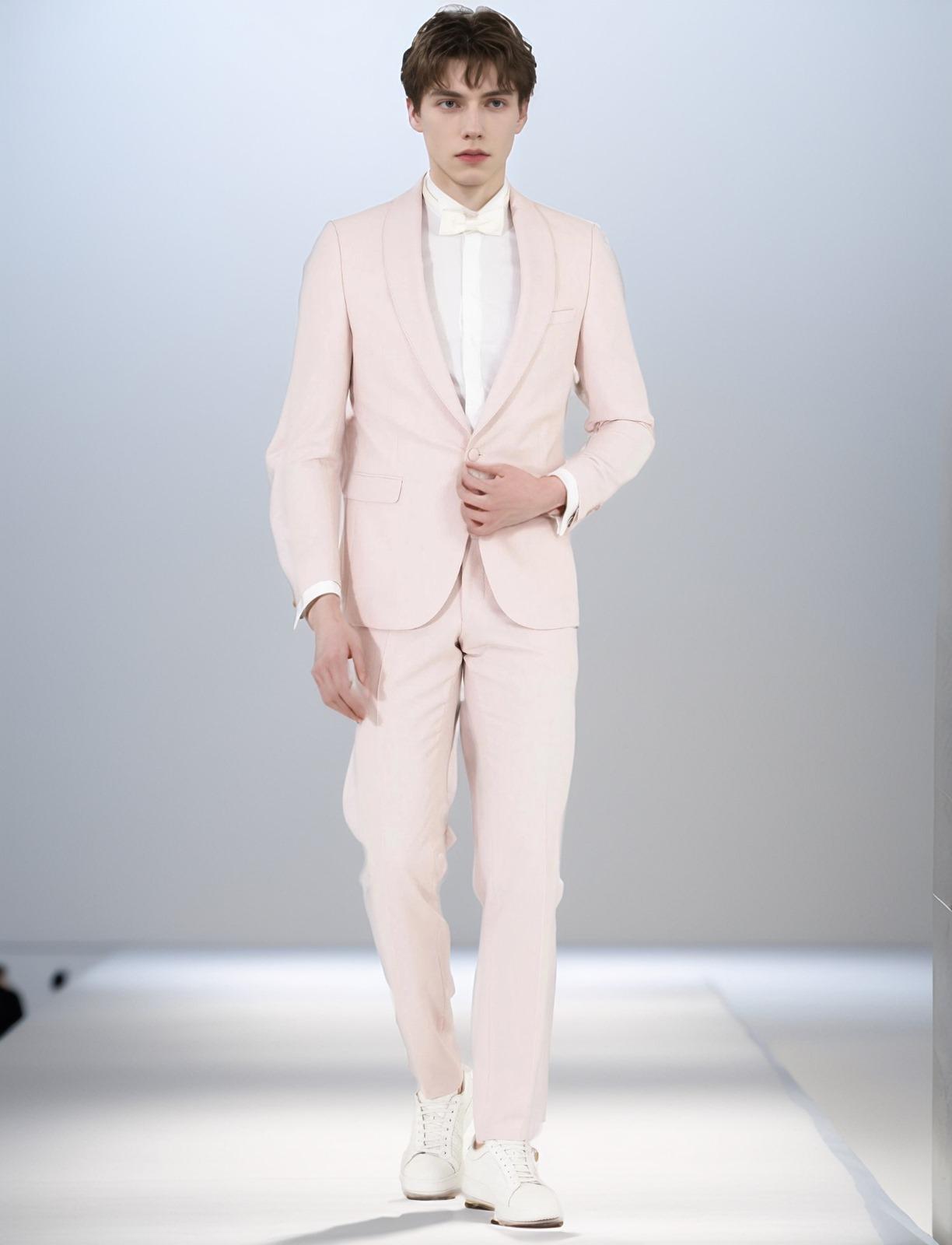Why a Custom Pink Tuxedo is the Ultimate Bold Fashion Choice